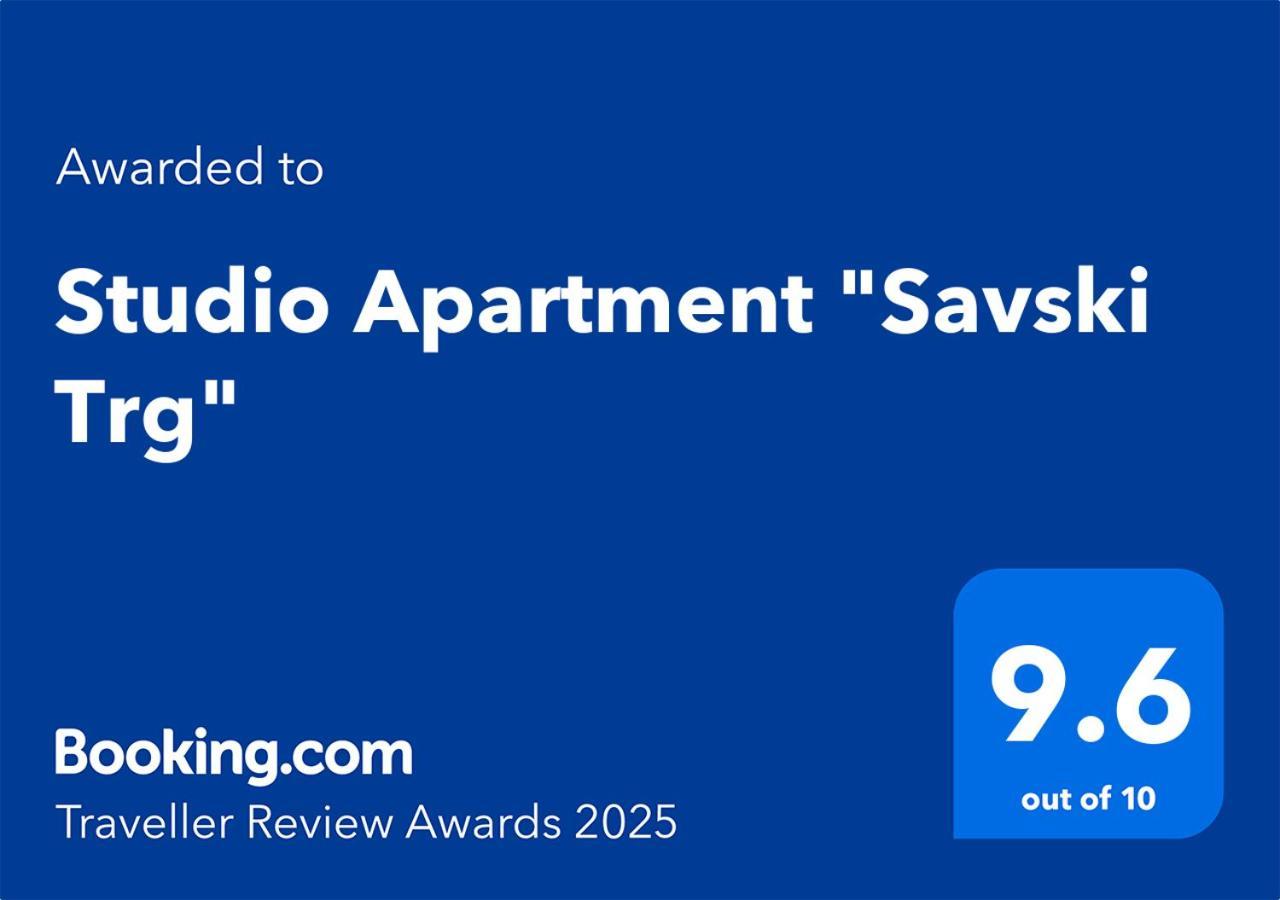 Studio Apartment "Savski Trg" Белград Екстериор снимка